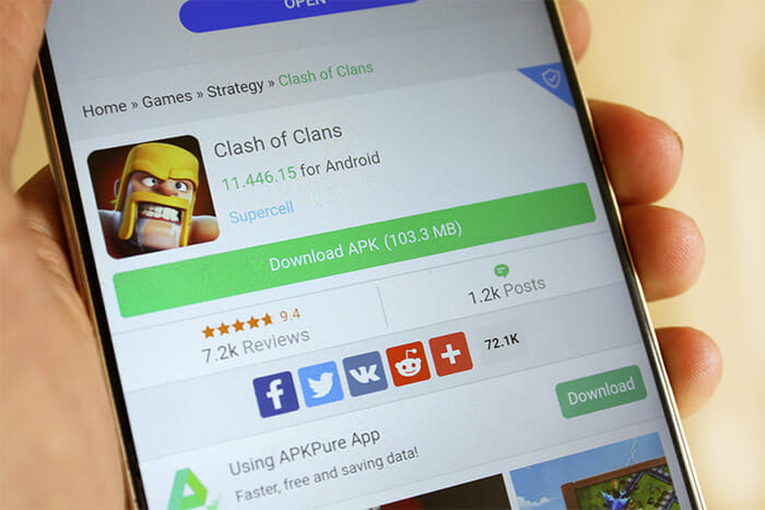download apk file from play store manually installing